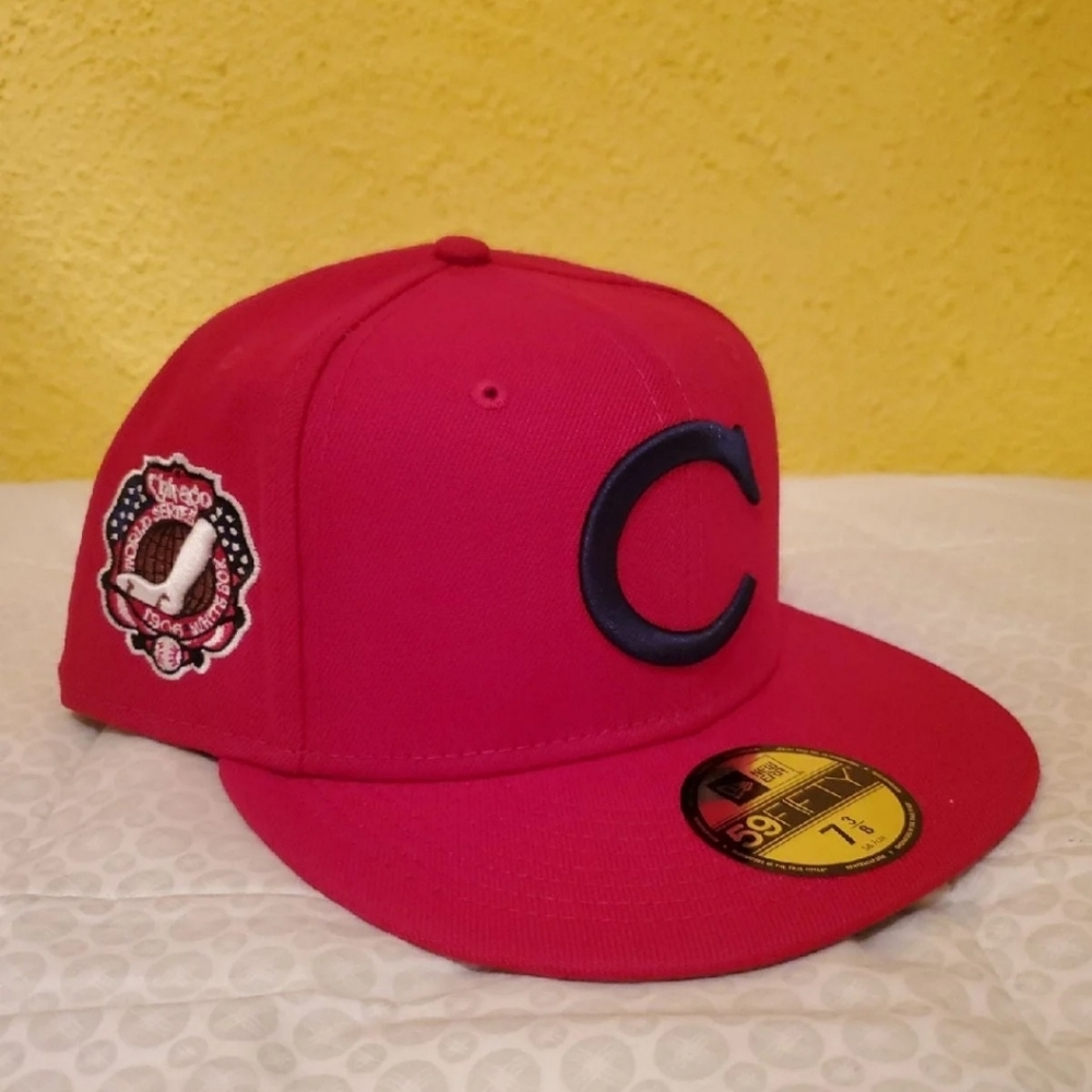 New Era 59Fifty Chicago White Sox Fitted Hat Size 7 3/8 "World Series 1906"